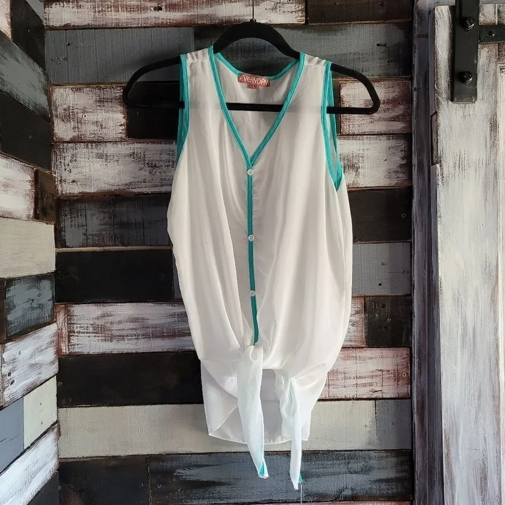 EVERYDAY Sheer Tank Top  - Picture 2 of 7